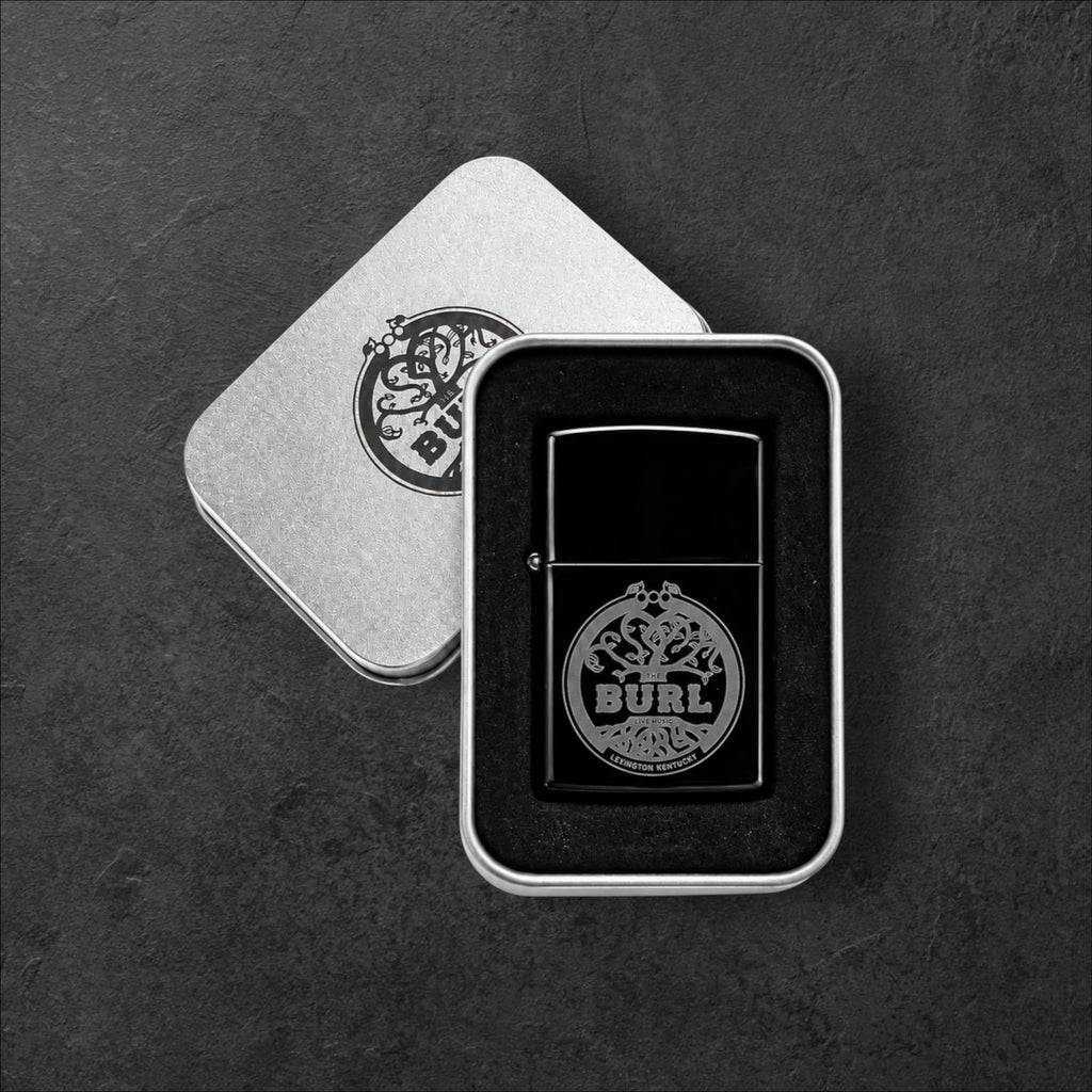 Burl Zippo Lighter