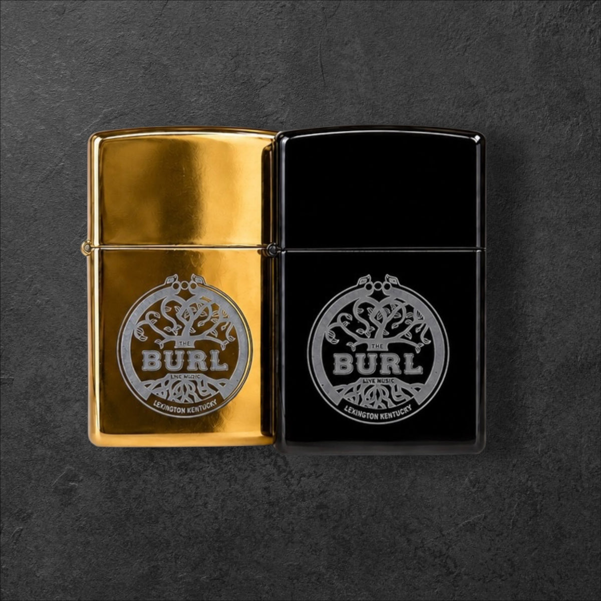 Burl Zippo Lighter